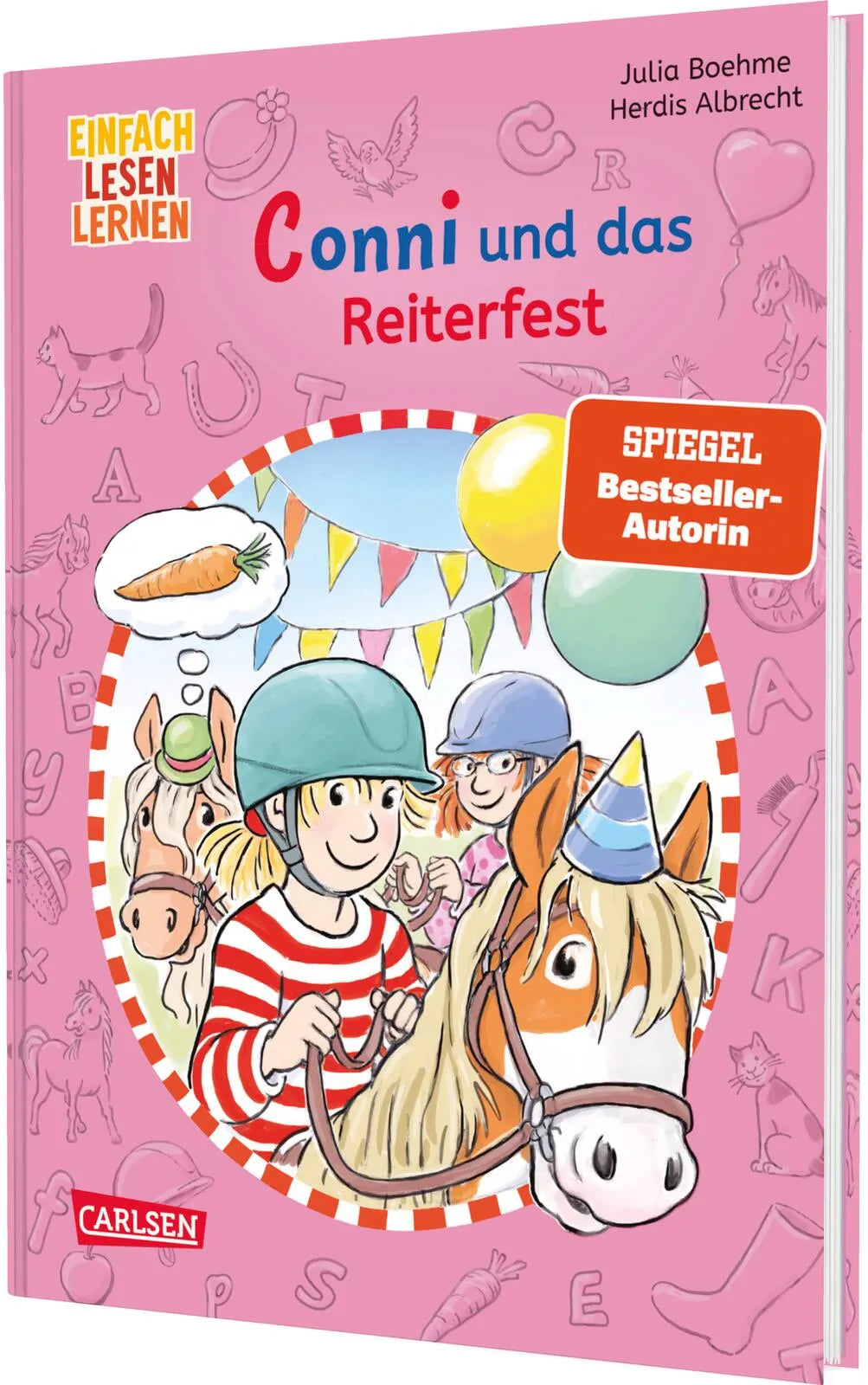 Buchcover von 'Lesen lernen mit Conni: Conni und das Reiterfest' - Gebundene Ausgabe von Julia Boehme