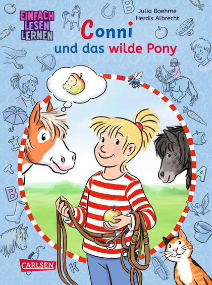 Buchcover von 'Lesen lernen mit Conni: Conni und das wilde Pony' - Gebundene Ausgabe von Julia Boehme