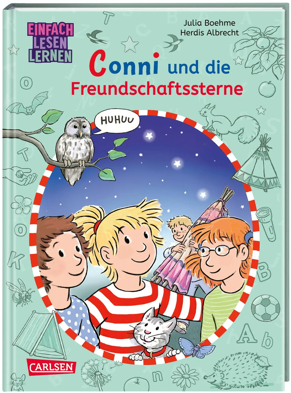 Buchcover von 'Lesen lernen mit Conni: Conni und die Freundschaftssterne' - Gebundene Ausgabe von Julia Boehme