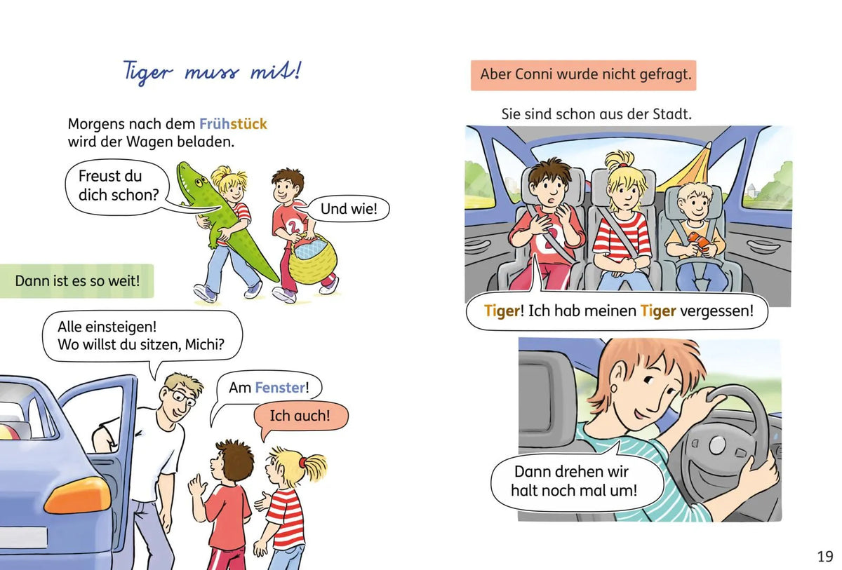 Detailansicht: Lesen lernen mit Conni: Conni und die Sache mit dem Heimweh (Hardcover)