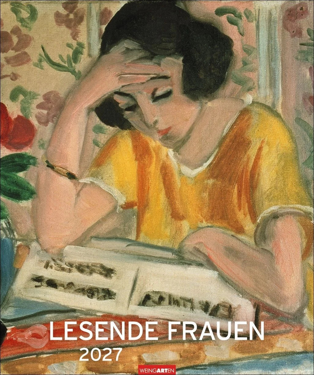 Wandkalender: Lesende Frauen Edition Kalender 2027