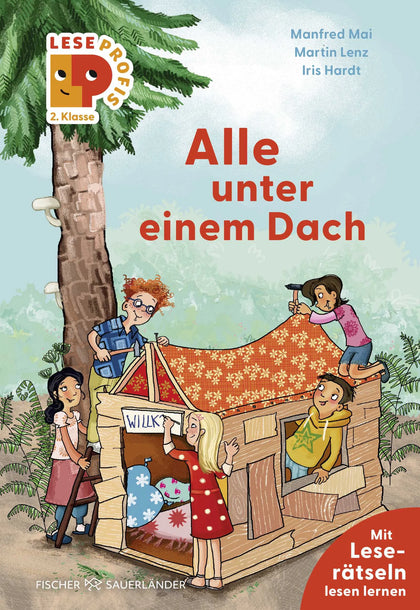 Buchcover von 'Leseprofis – Alle unter einem Dach, 2. Klasse' - Gebundene Ausgabe von Manfred Mai