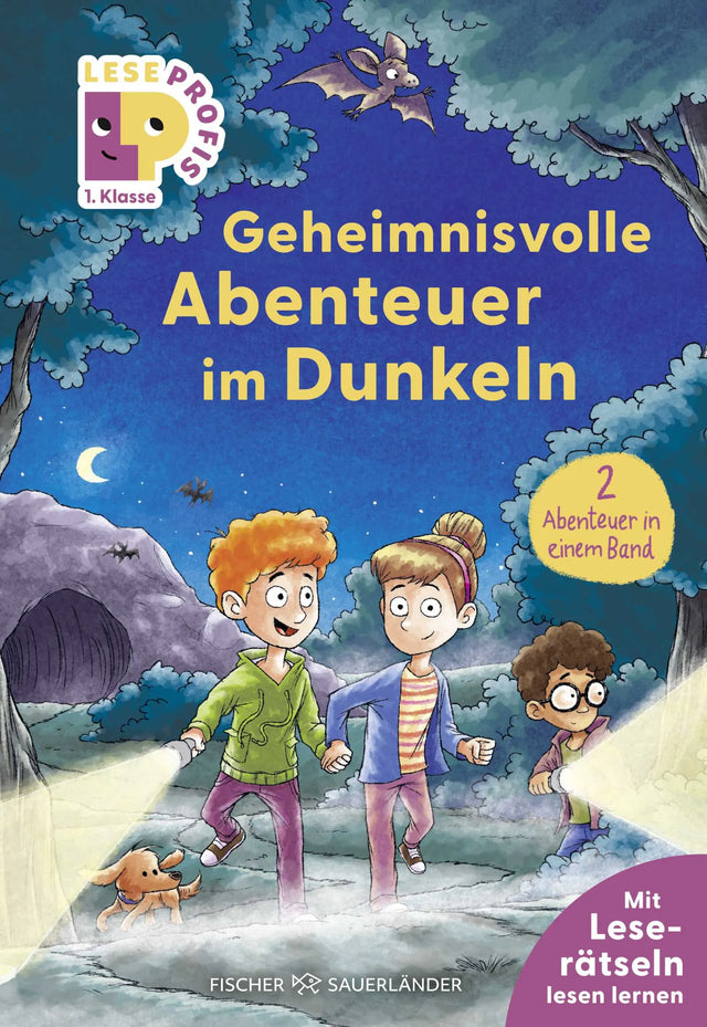 Cover: Leseprofis – Geheimnisvolle Abenteuer im Dunkeln, 1. Klasse (Hardcover) von THiLO