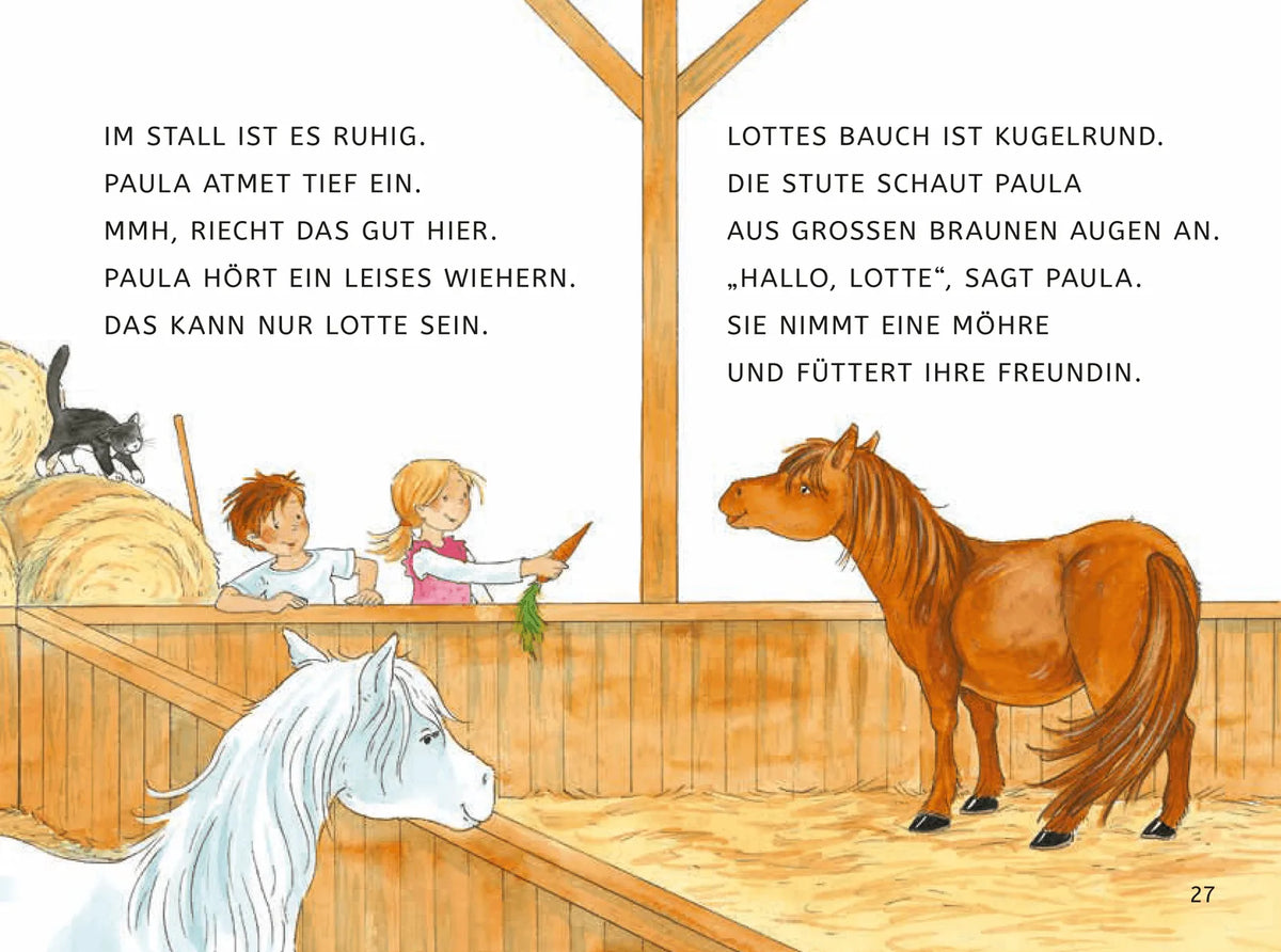 Detailansicht: Leseprofis – GROSSBUCHSTABEN: EIN FOHLEN NAMENS SCHNUPPE, 1. Klasse (Hardcover)