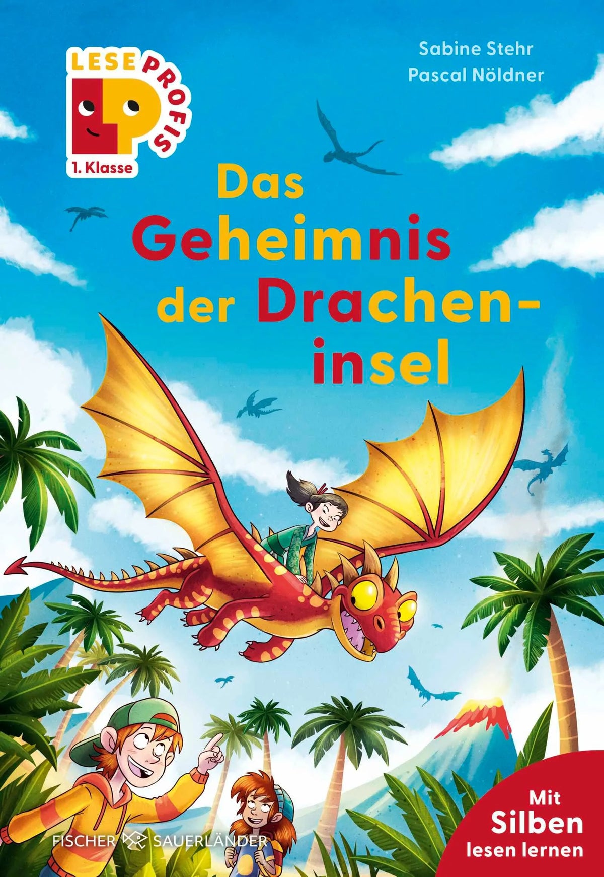 Cover: Leseprofis – Silbe-für-Silbe: Das Geheimnis der Dracheninsel, 1. Klasse (Hardcover) von Sabine Stehr