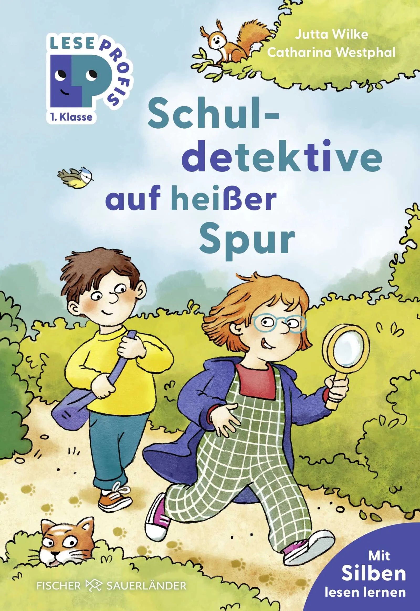 Cover: Leseprofis – Silbe-für-Silbe: Schuldetektive auf heißer Spur, 1. Klasse (Hardcover) von Jutta Wilke