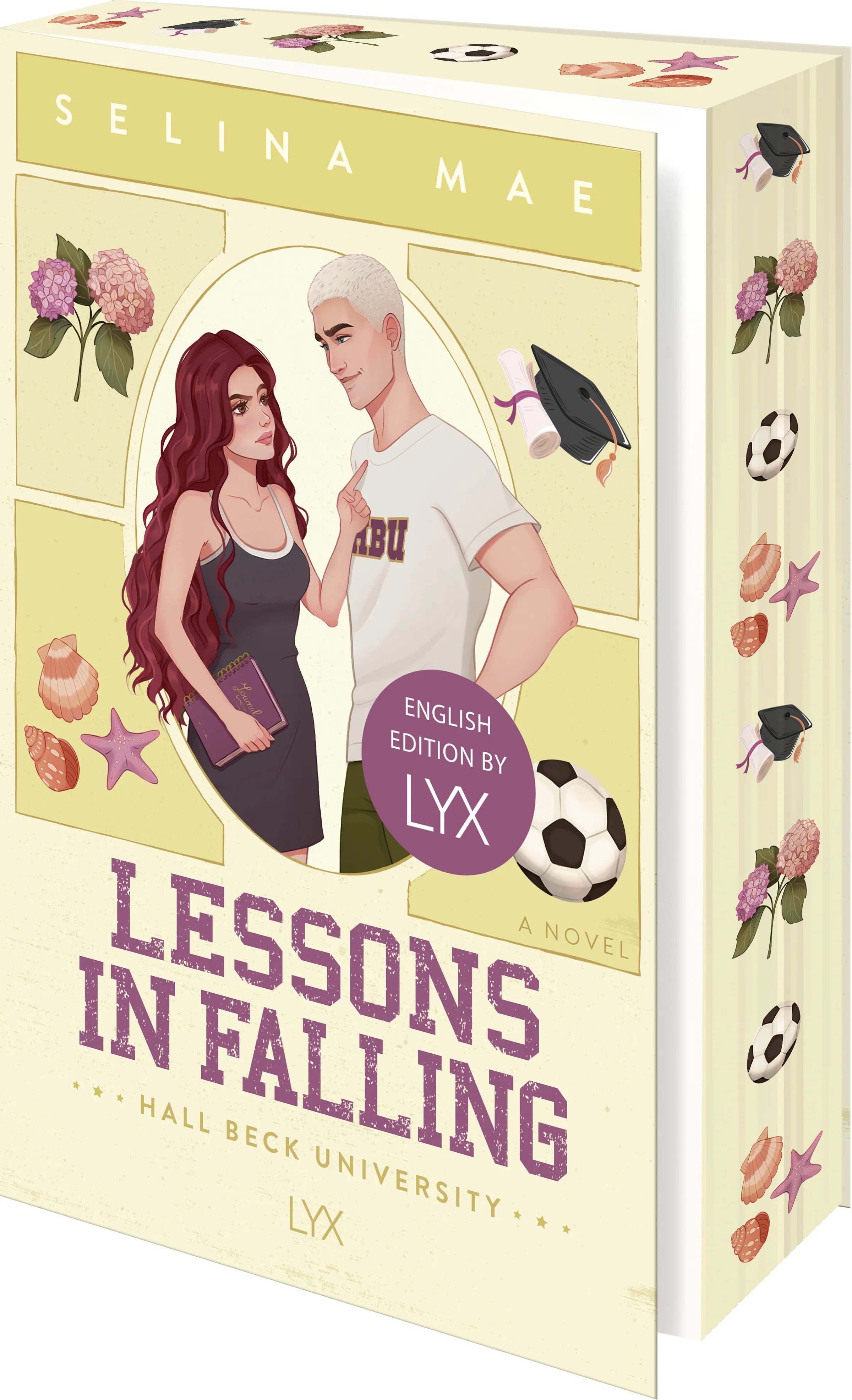 Buchcover von 'Lessons in Falling: English Edition by LYX' - Paperback von Selina Mae