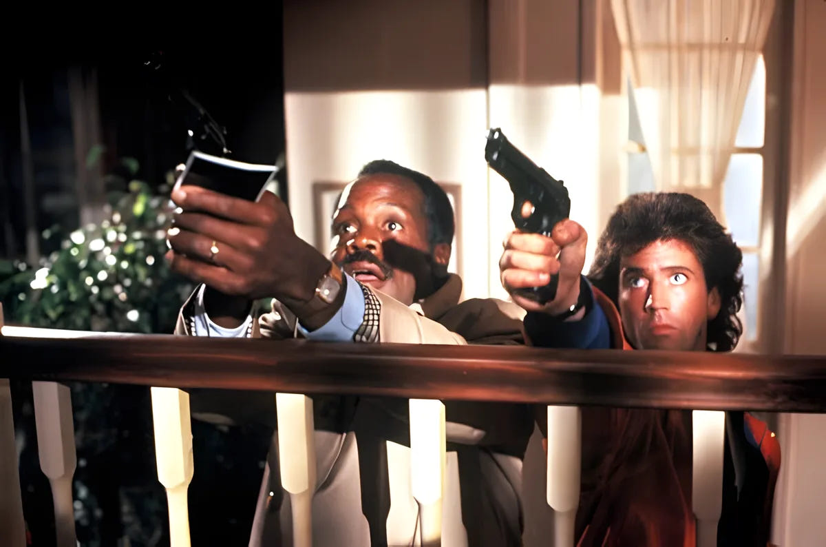 Filmszene 1 aus Lethal Weapon - Zwei stahlharte Profis – 4K UHD Blu-ray. Regie: Richard Donner