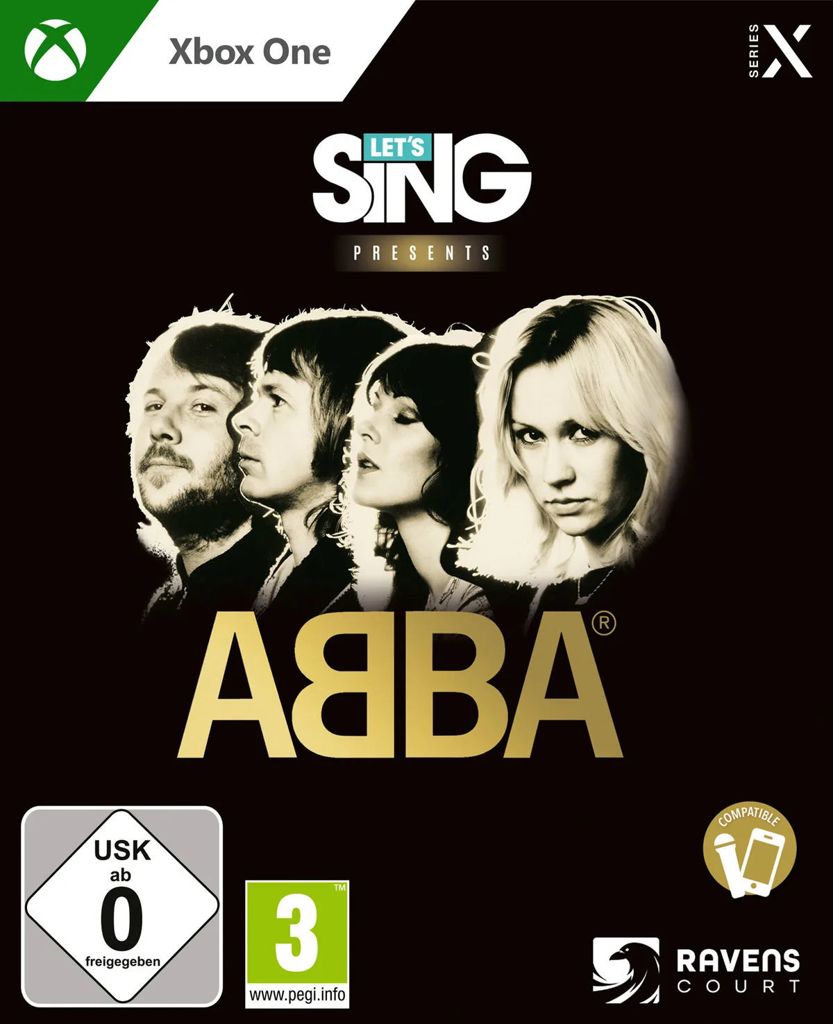 Cover: Let's Sing ABBA für Xbox One. Publisher: PLAION GmbH