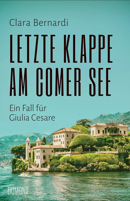 Buchcover von 'Letzte Klappe am Comer See' - Paperback von Clara Bernardi