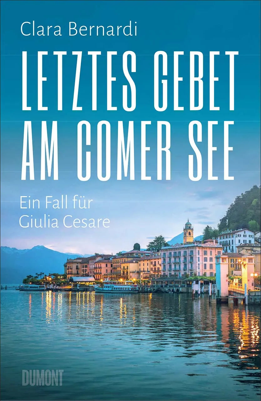 Buchcover von 'Letztes Gebet am Comer See' - Paperback von Clara Bernardi