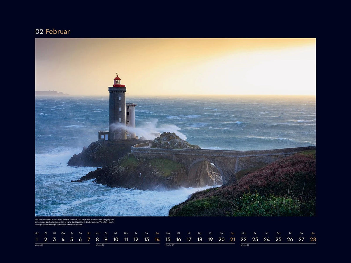 Leuchttürme - KUNTH Wandkalender 2027 – Ansicht