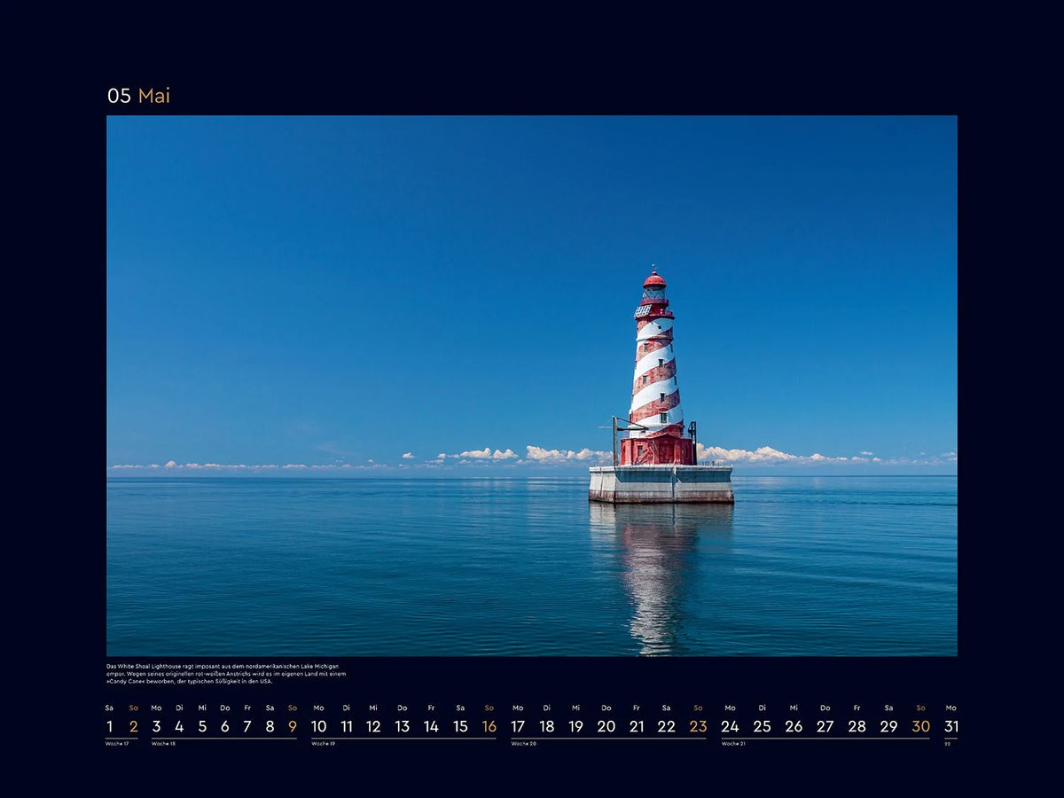 Leuchttürme - KUNTH Wandkalender 2027 – Ansicht