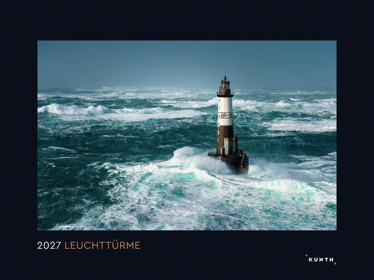 Wandkalender: Leuchttürme - KUNTH Wandkalender 2027