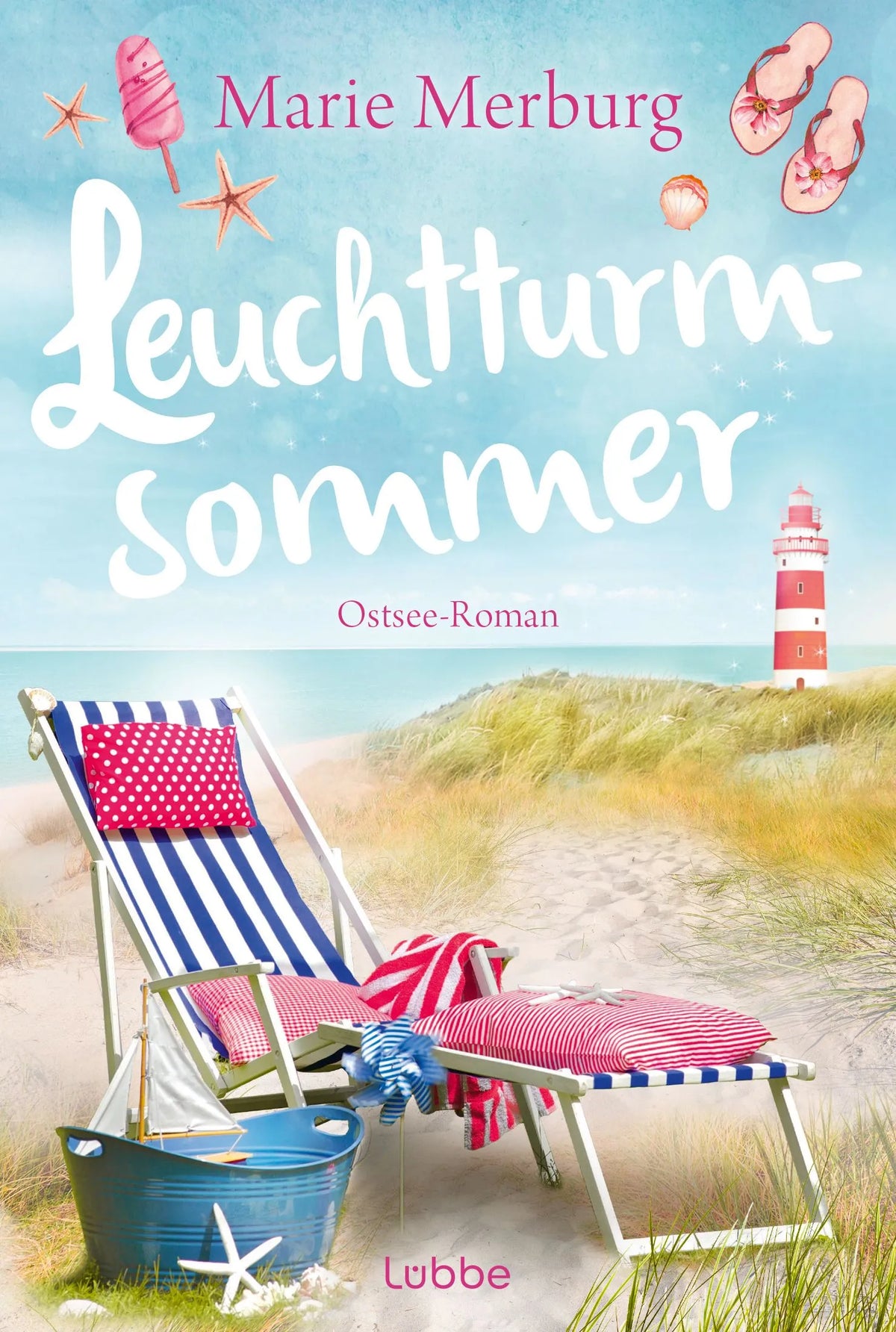 Cover: Leuchtturmsommer (Taschenbuch) von Marie Merburg