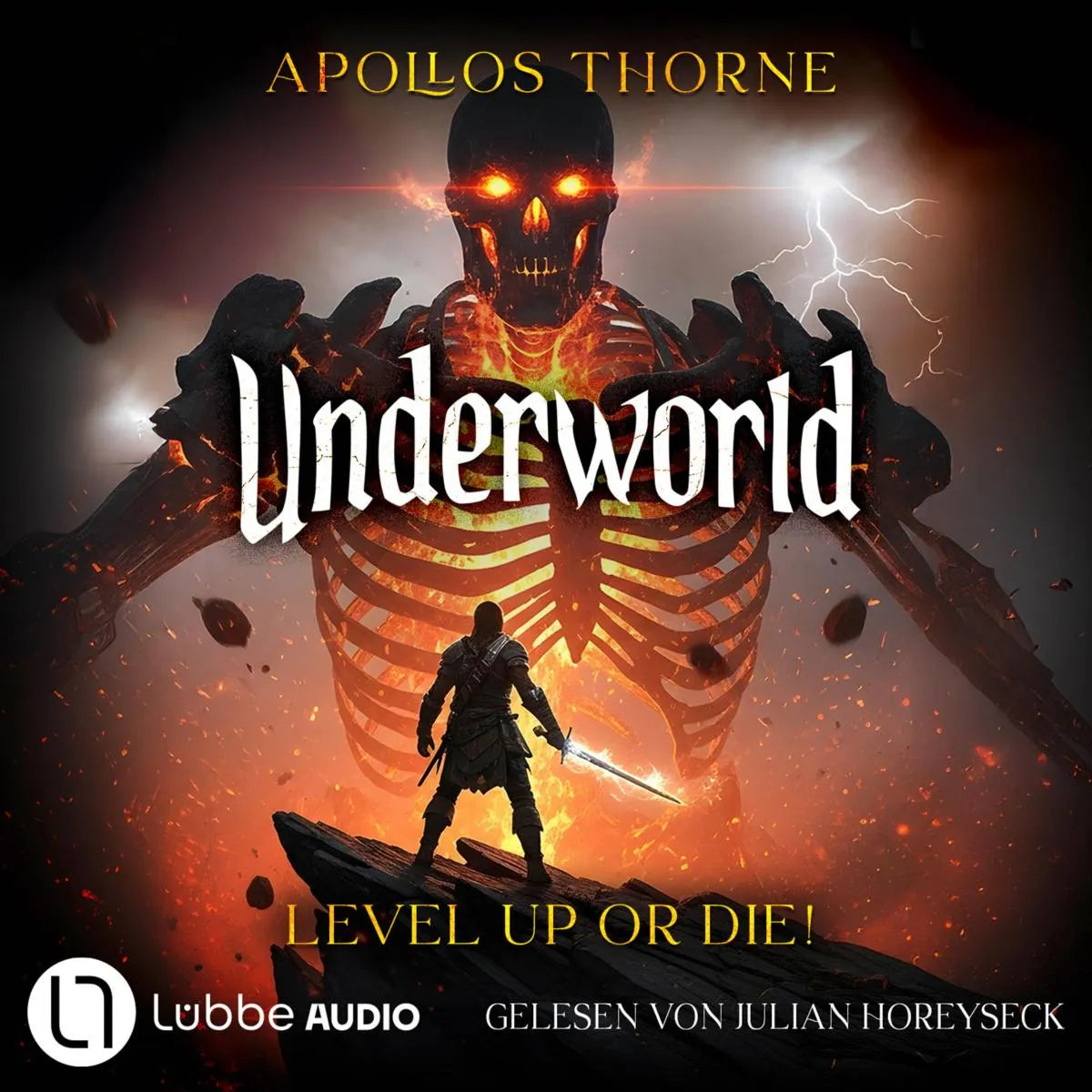Cover: Level up or die! (Hörbuch Download) von Apollos Thorne