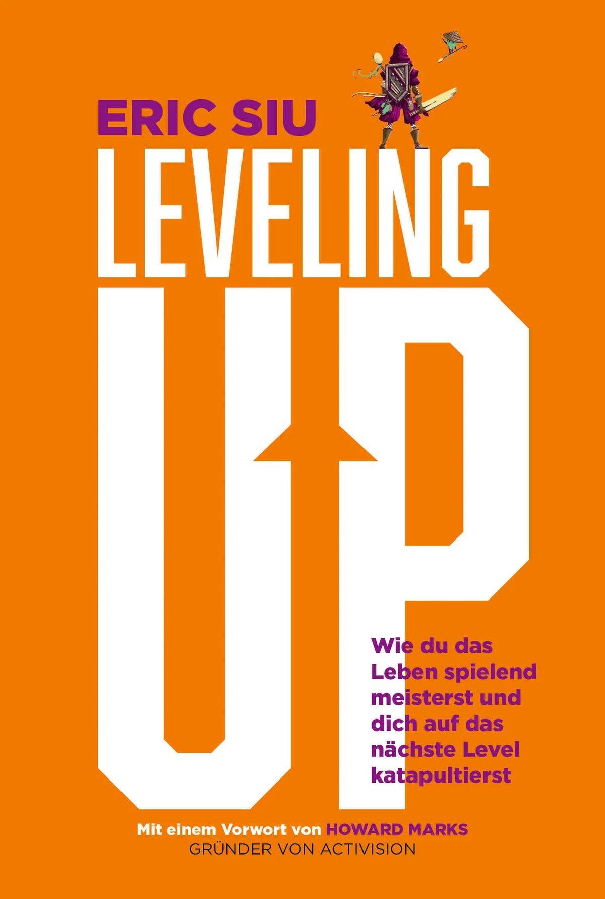Buchcover von 'Leveling up' - Gebundene Ausgabe von Eric Siu