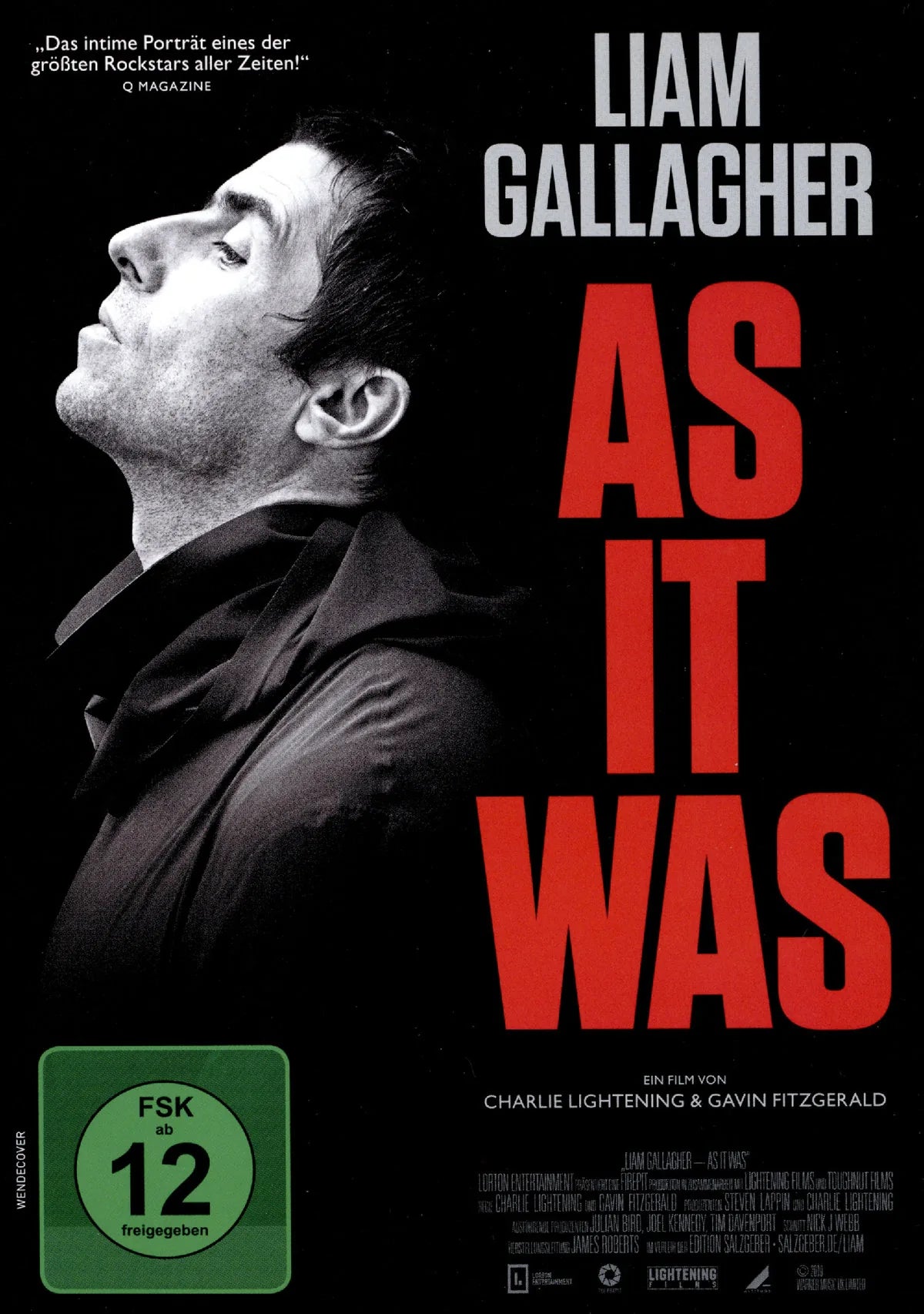 Liam Gallagher: As it was - DVD