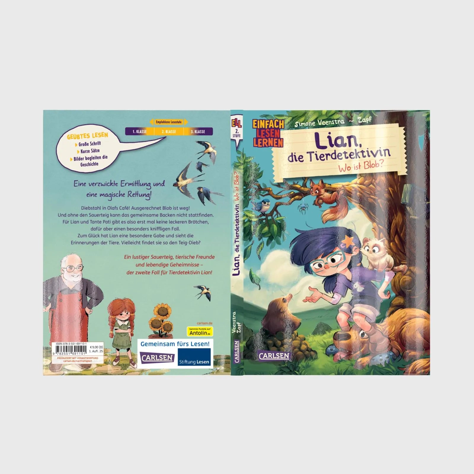 Produktansicht: Lian, die Tierdetektivin 2: Wo ist Blob? (Gebundene Ausgabe)