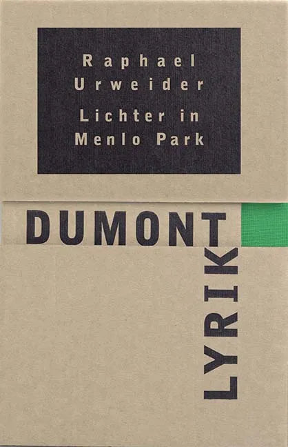 Buchcover von 'Lichter in Menlo Park' - Gebundene Ausgabe von Raphael Urweider