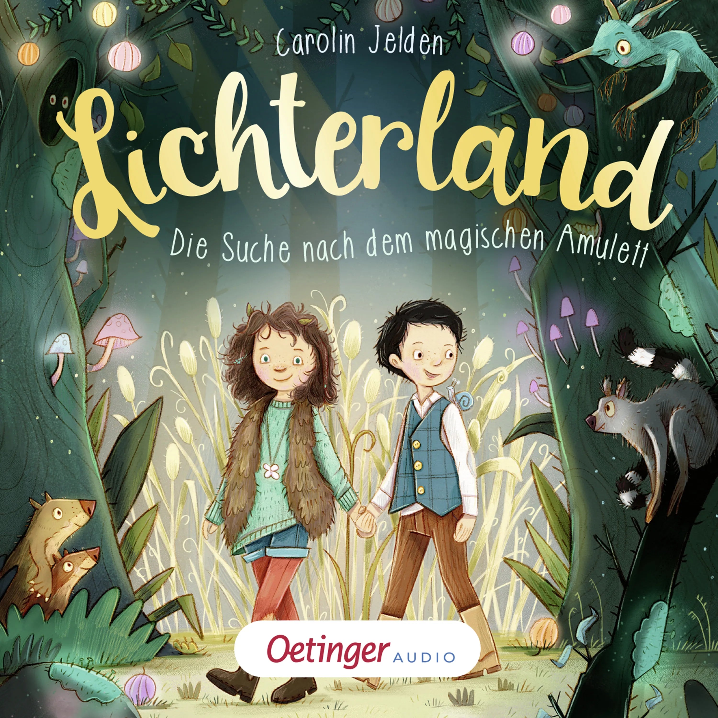 Cover: Lichterland 1. Die Suche nach dem magischen Amulett (Hörbuch Download) von Carolin Jelden