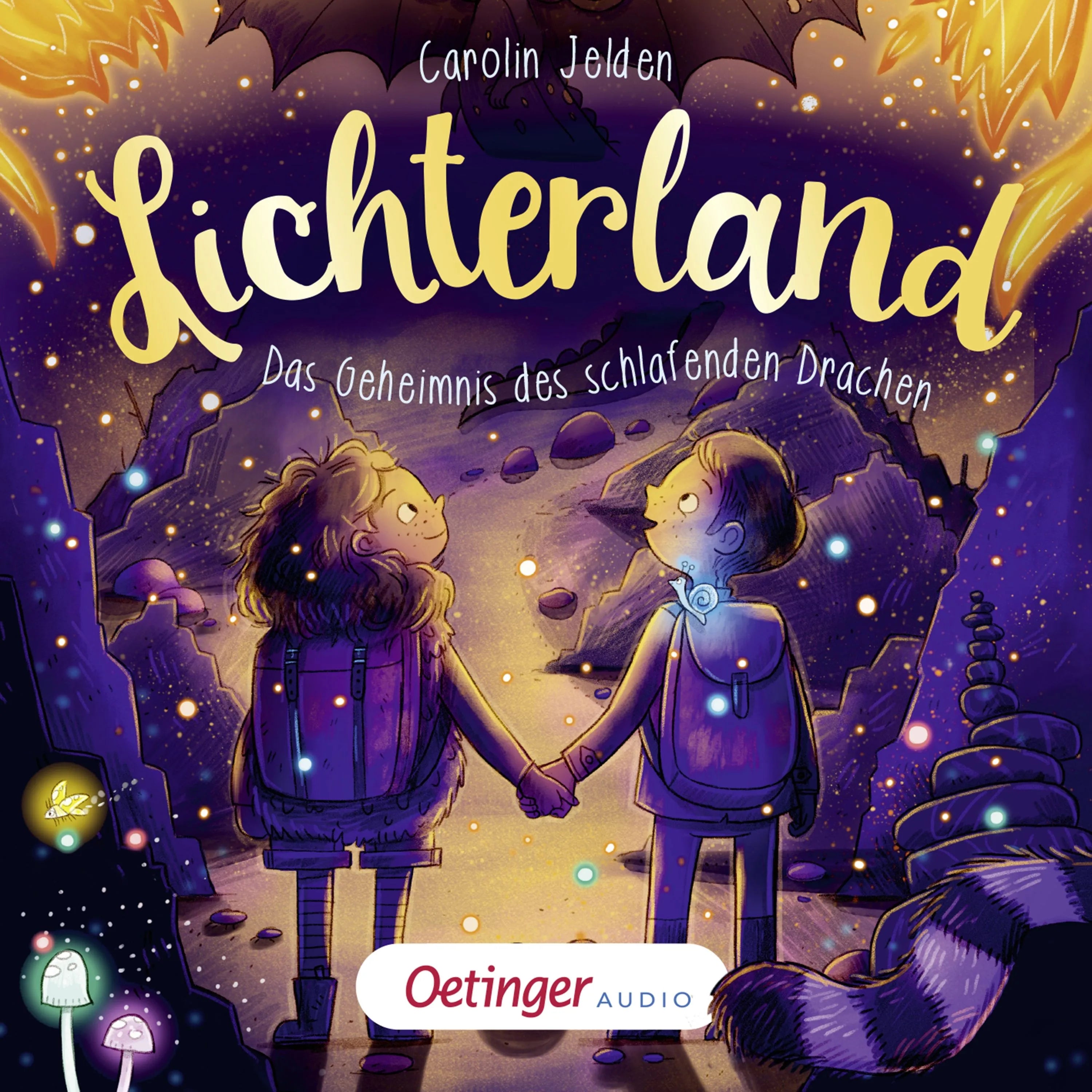 Cover: Lichterland 3. Das Geheimnis des schlafenden Drachen (Hörbuch Download) von Carolin Jelden