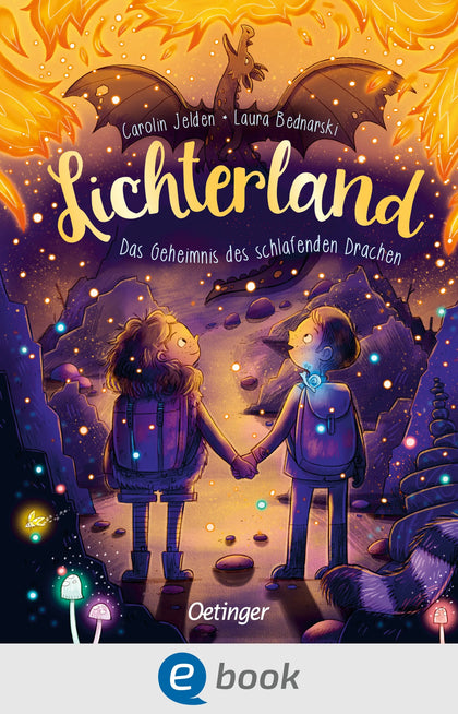 Cover: Lichterland 3. Das Geheimnis des schlafenden Drachen (E-Book) von Carolin Jelden