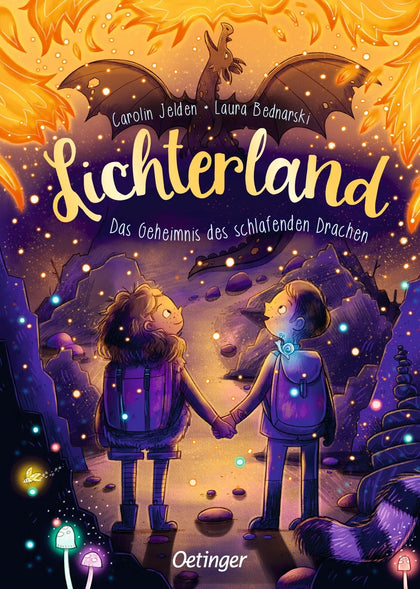 Buchcover von 'Lichterland 3. Das Geheimnis des schlafenden Drachen' - Gebundene Ausgabe von Carolin Jelden