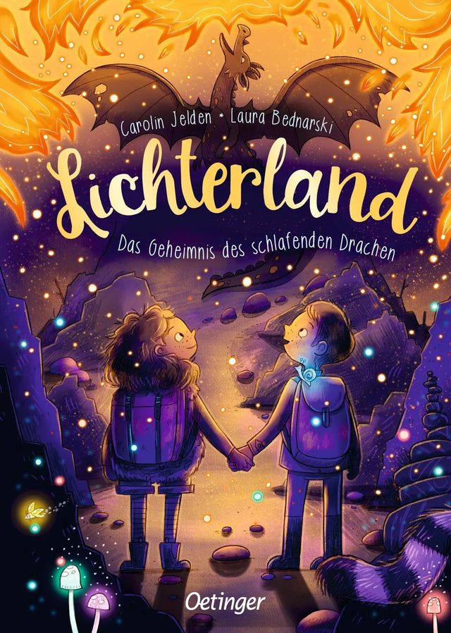 Buchcover von 'Lichterland 3. Das Geheimnis des schlafenden Drachen' - Gebundene Ausgabe von Carolin Jelden