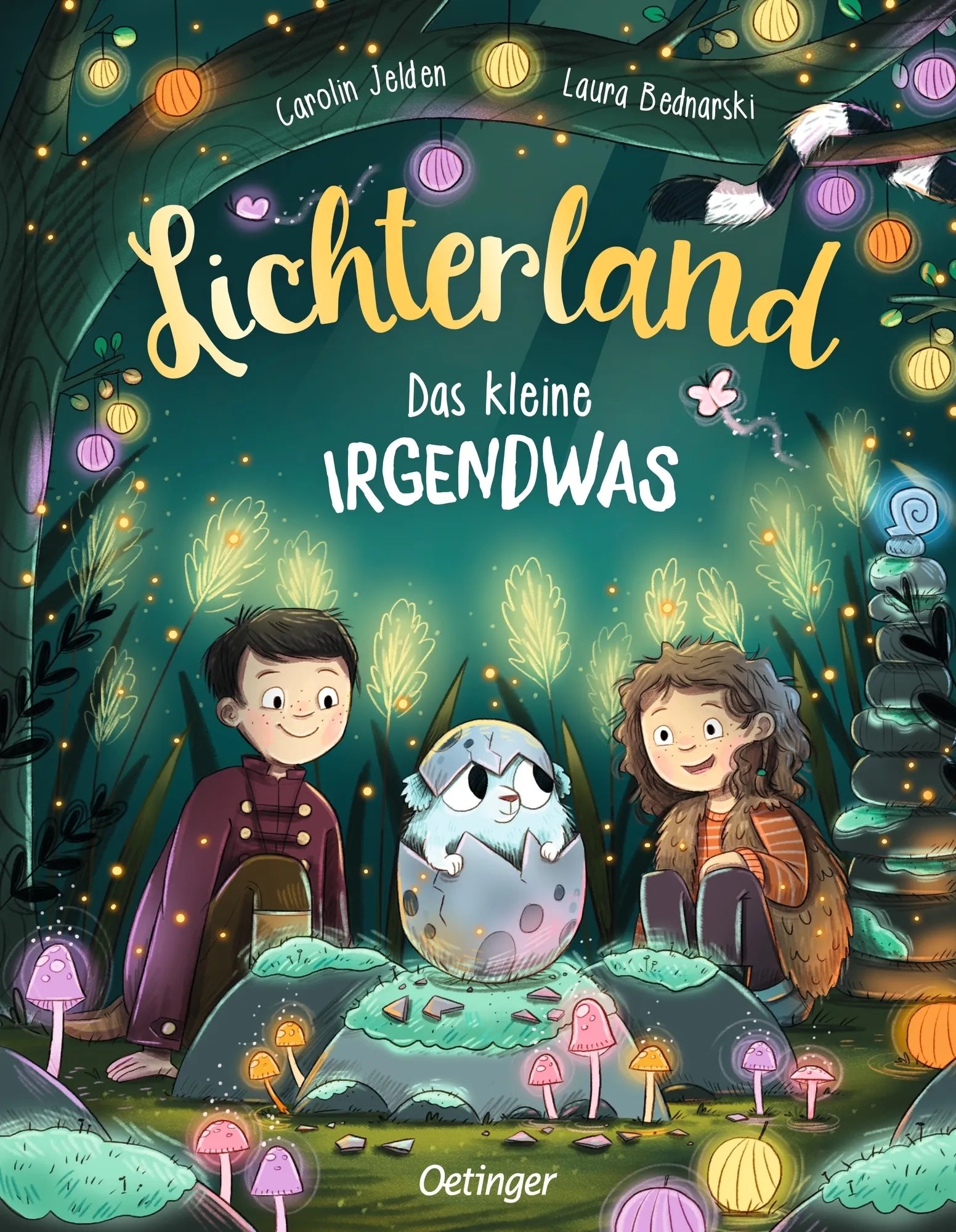 Cover: Lichterland. Das kleine Irgendwas (Hardcover) von Carolin Jelden