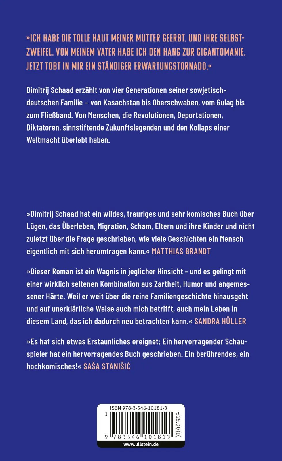 Rückseite: Liebe ist das tapfere Aushalten sämtlicher Grausamkeiten (Hardcover)