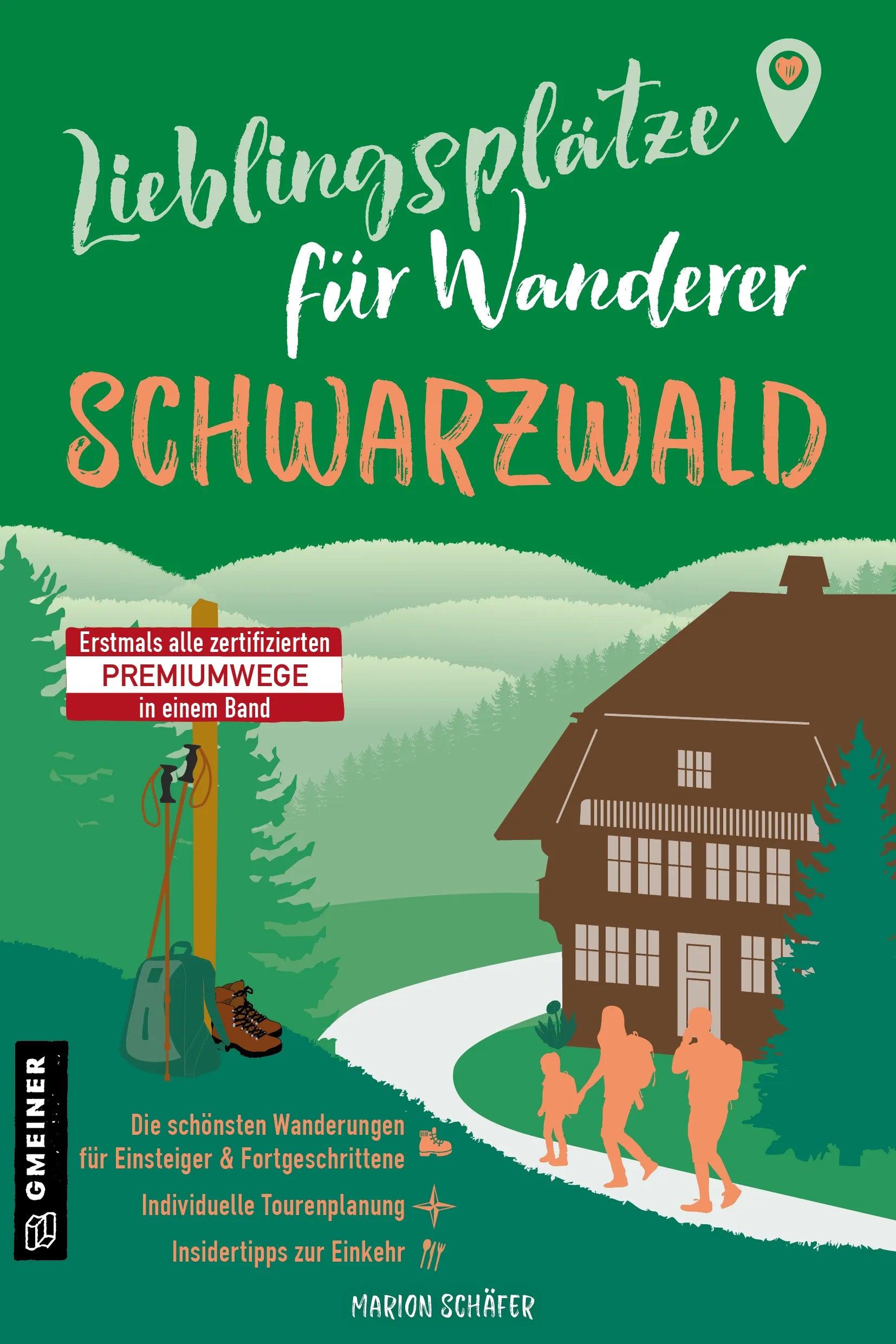 Cover: Lieblingsplätze für Wanderer - Schwarzwald (E-Book) von Marion Schäfer