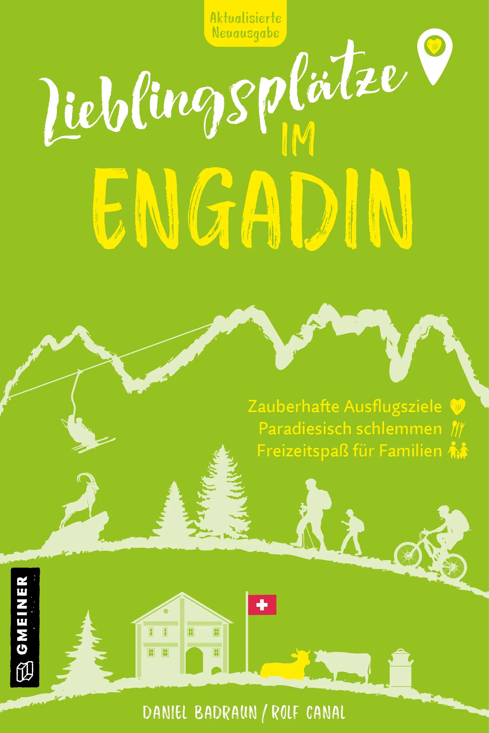 Cover: Lieblingsplätze im Engadin (E-Book) von Daniel Badraun