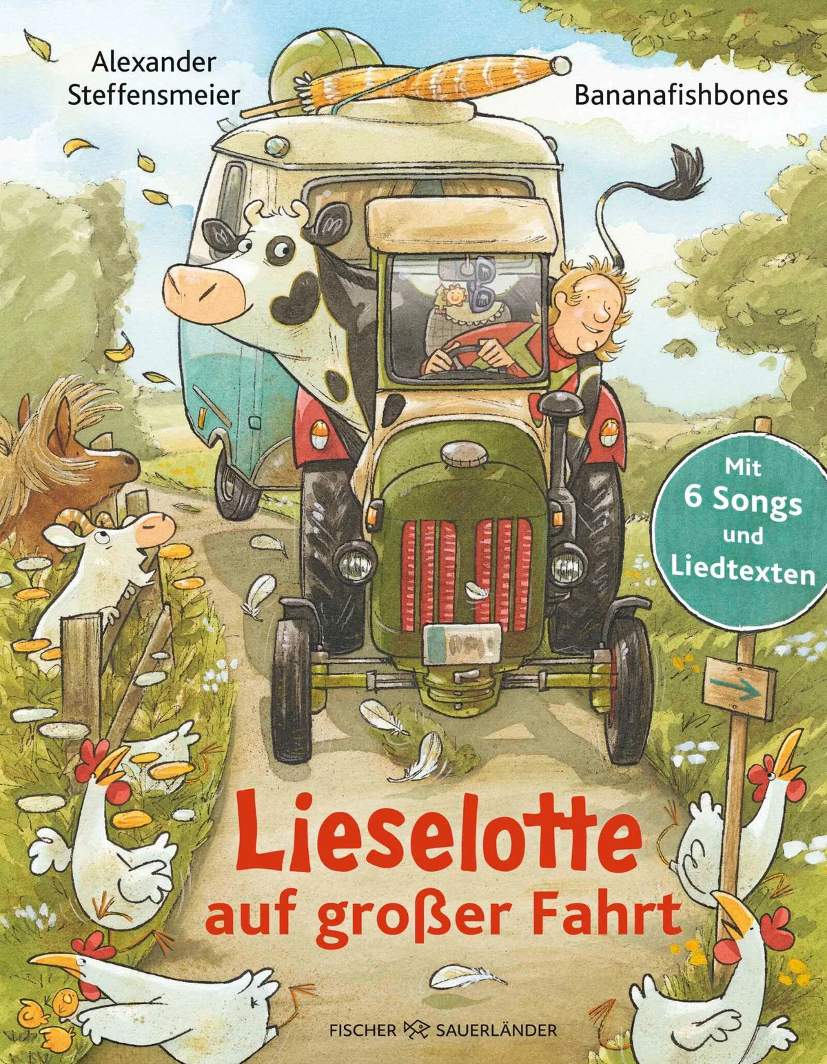 Cover: Lieselotte auf großer Fahrt (Hardcover) von Alexander Steffensmeier