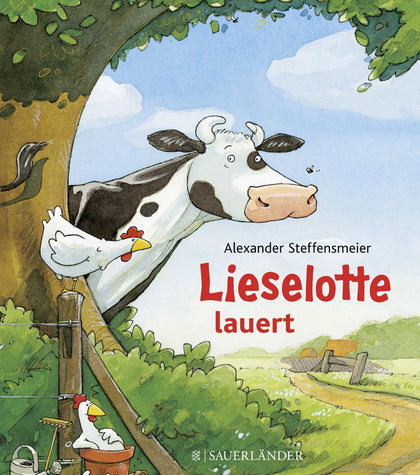 Buchcover von 'Lieselotte lauert' - Gebundene Ausgabe von Alexander Steffensmeier