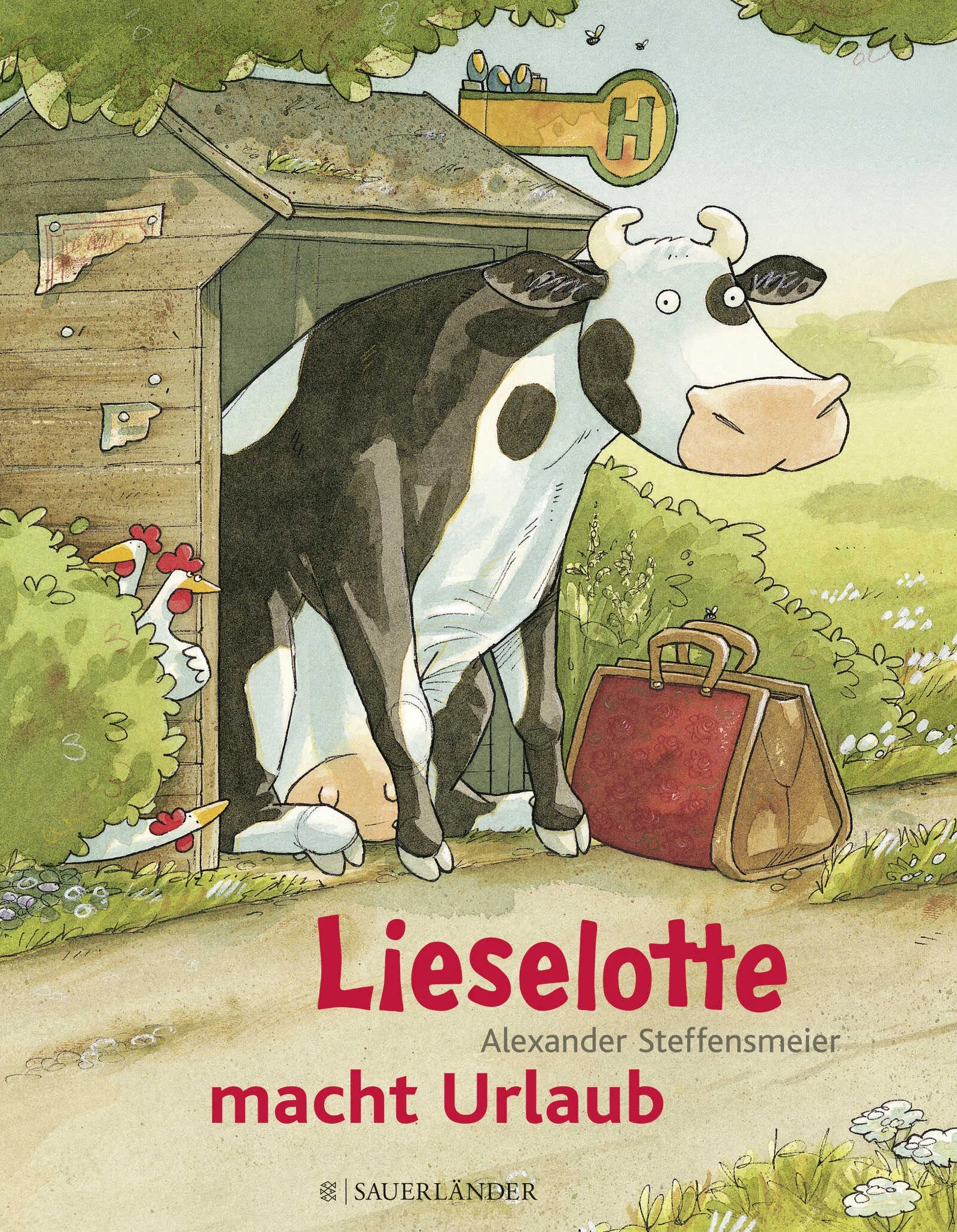 Buchcover von 'Lieselotte macht Urlaub' - Gebundene Ausgabe von Alexander Steffensmeier