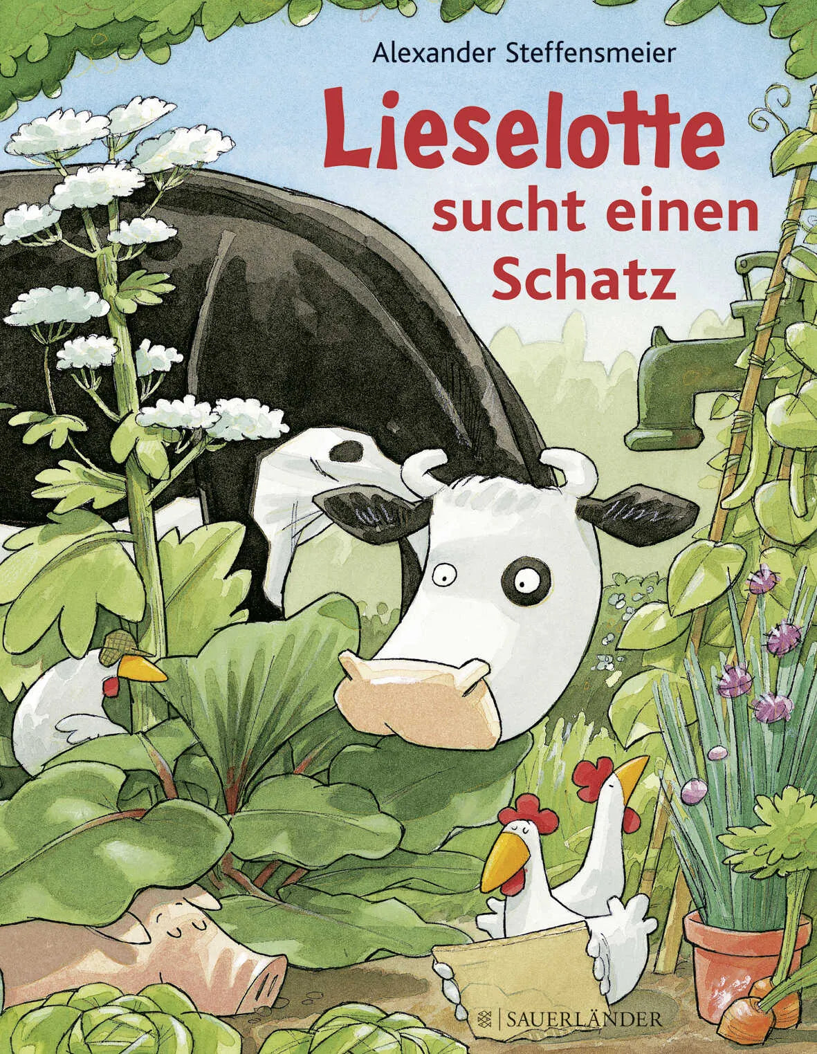 Buchcover von 'Lieselotte sucht einen Schatz' - Gebundene Ausgabe von Alexander Steffensmeier
