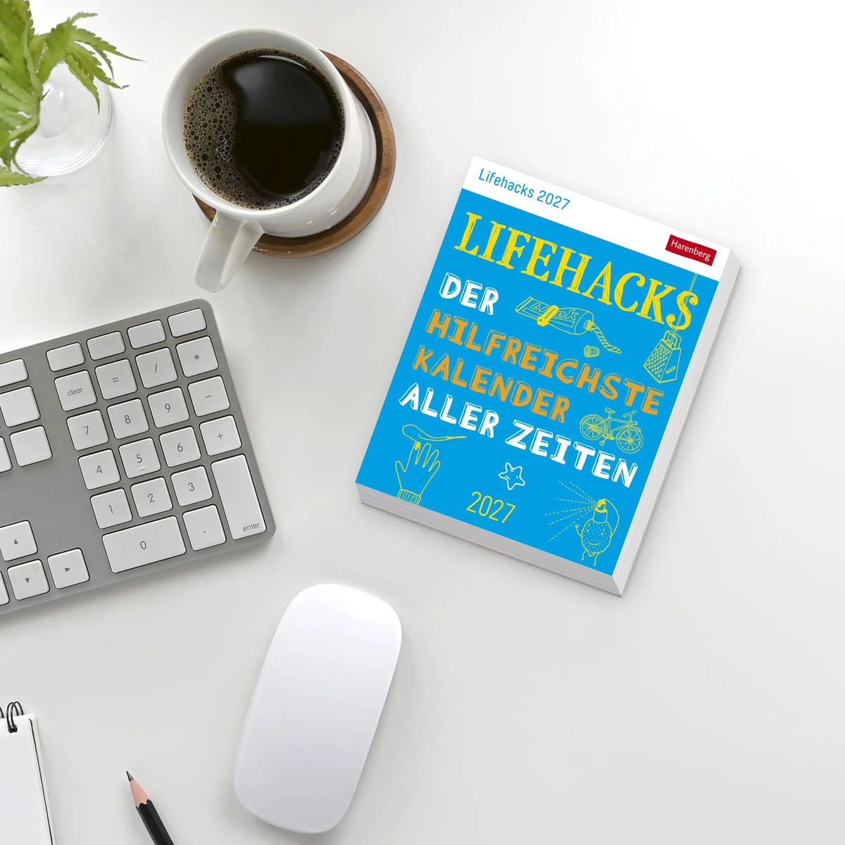 Lifehacks Tagesabreißkalender 2027 - Der hilfreichste Kalender aller Zeiten – Ansicht