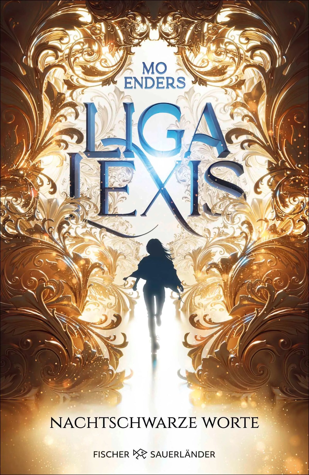 Cover: Liga Lexis – Nachtschwarze Worte (Hardcover) von Mo Enders
