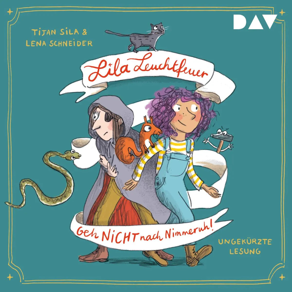 Cover: Lila Leuchtfeuer - Teil 1: Geh nicht nach Nimmeruh! (Hörbuch Download) von Tijan Sila