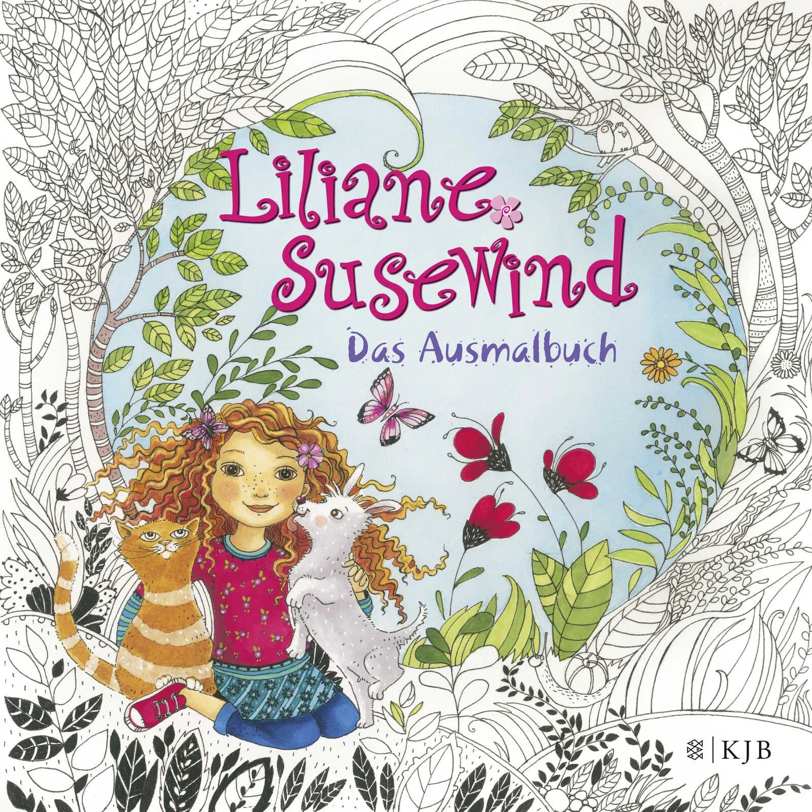 Buchcover von 'Liliane Susewind – Das Ausmalbuch' - Paperback von Tanya Stewner