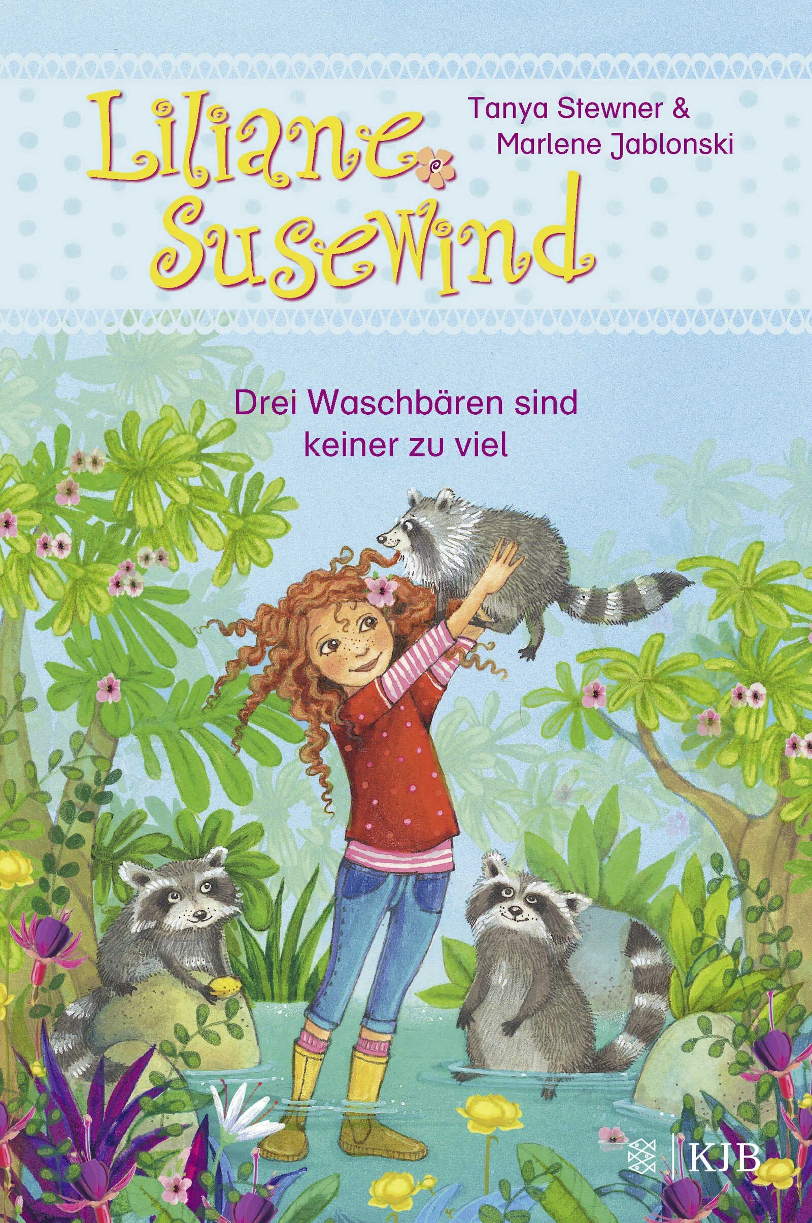 Buchcover von 'Liliane Susewind – Drei Waschbären sind keiner zu viel' - Gebundene Ausgabe von Tanya Stewner