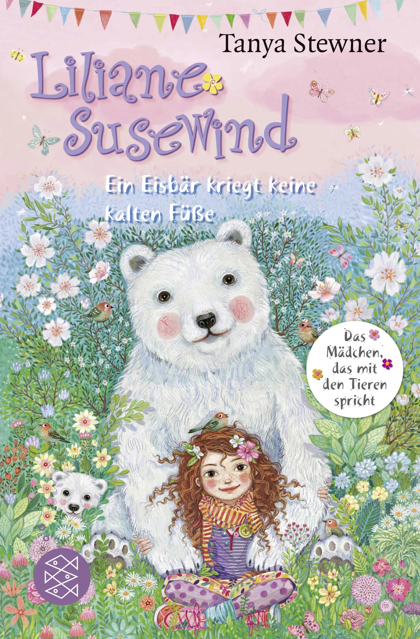 Buchcover von 'Liliane Susewind – Ein Eisbär kriegt keine kalten Füße' - Taschenbuch von Tanya Stewner