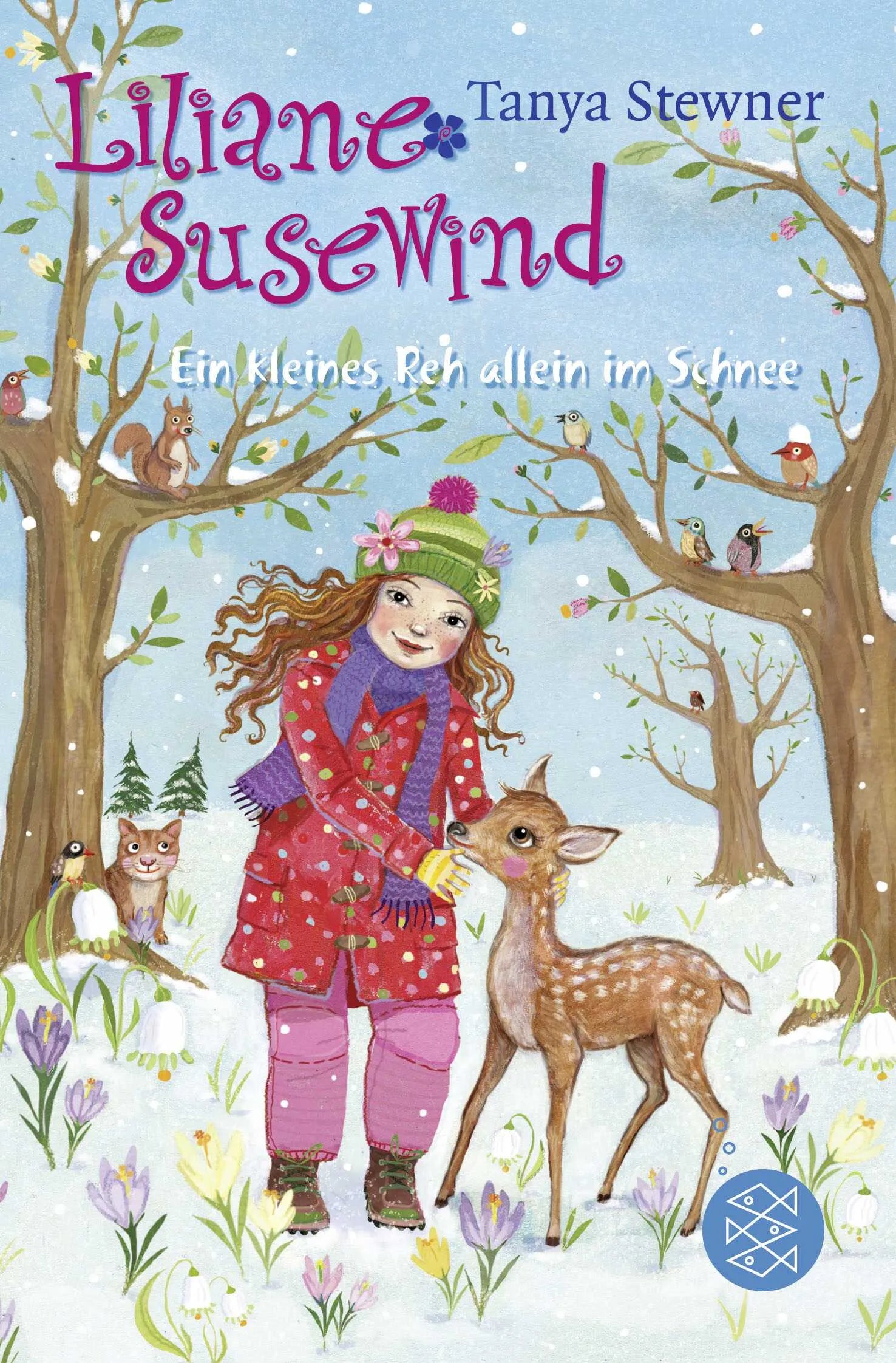 Buchcover von 'Liliane Susewind – Ein kleines Reh allein im Schnee' - Taschenbuch von Tanya Stewner