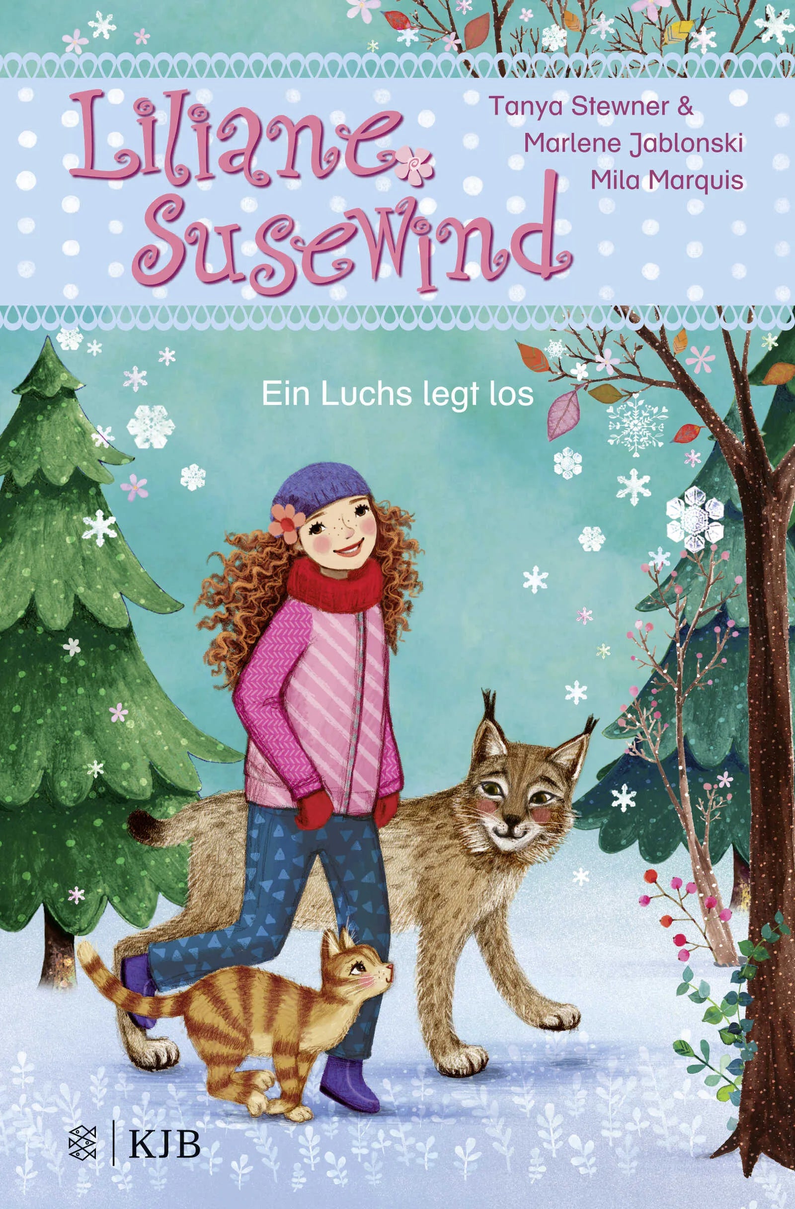 Buchcover von 'Liliane Susewind – Ein Luchs legt los' - Gebundene Ausgabe von Tanya Stewner