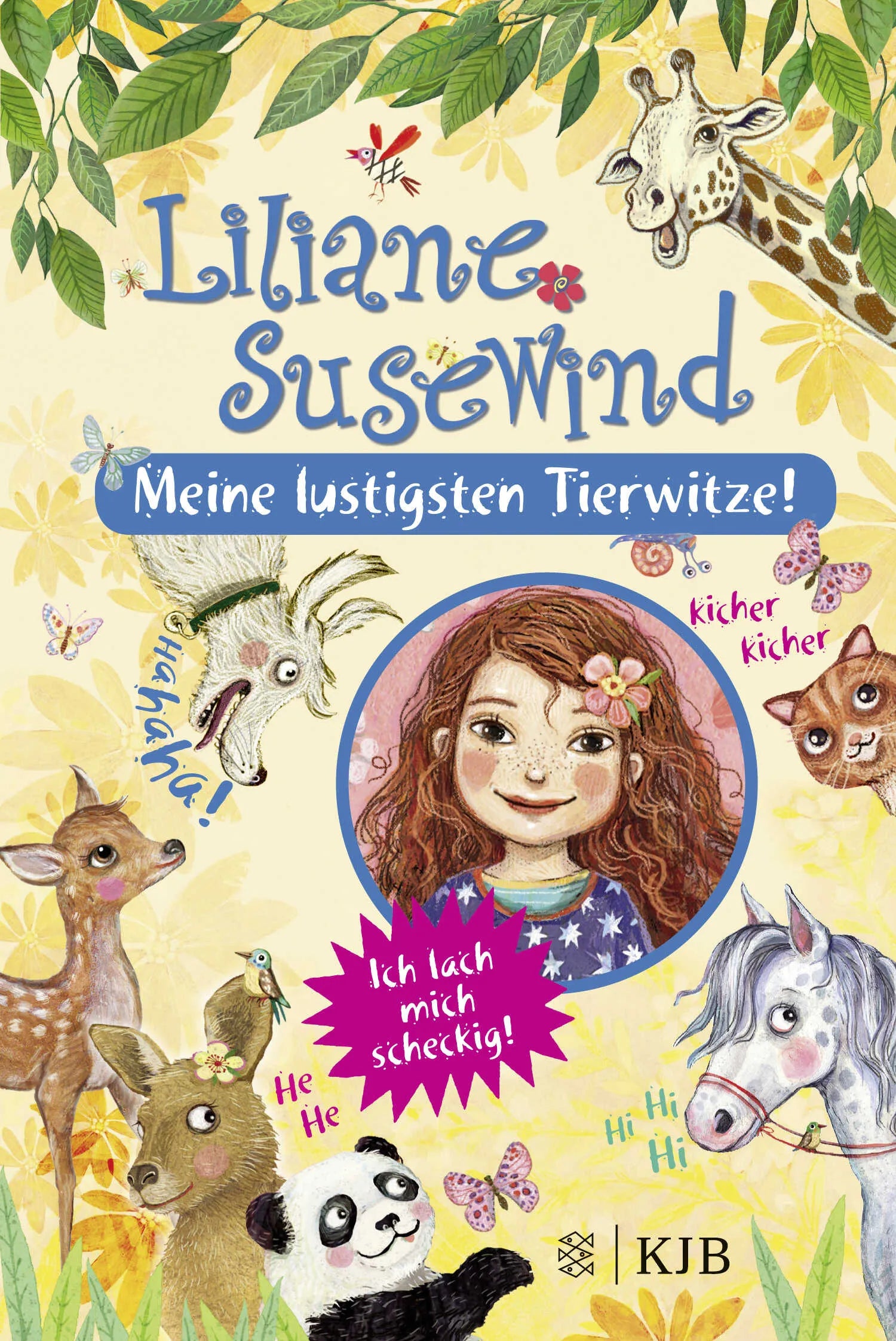 Buchcover von 'Liliane Susewind – Meine lustigsten Tierwitze' - Gebundene Ausgabe von Tanya Stewner