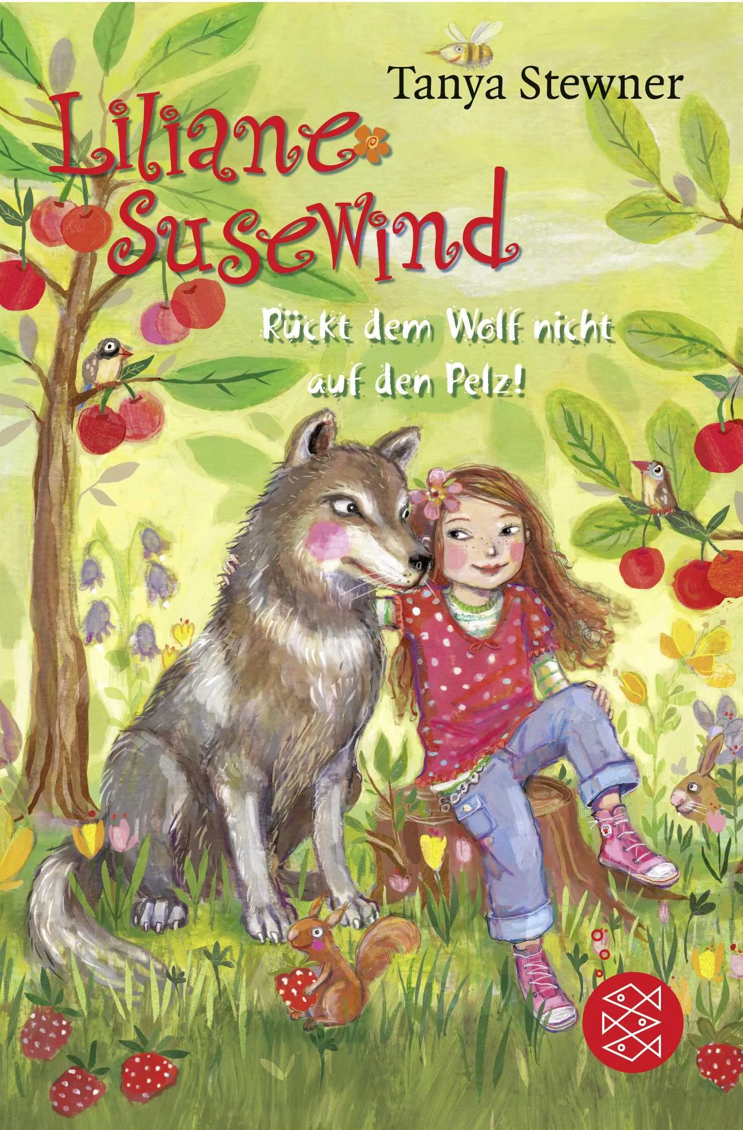 Buchcover von 'Liliane Susewind – Rückt dem Wolf nicht auf den Pelz!' - Taschenbuch von Tanya Stewner