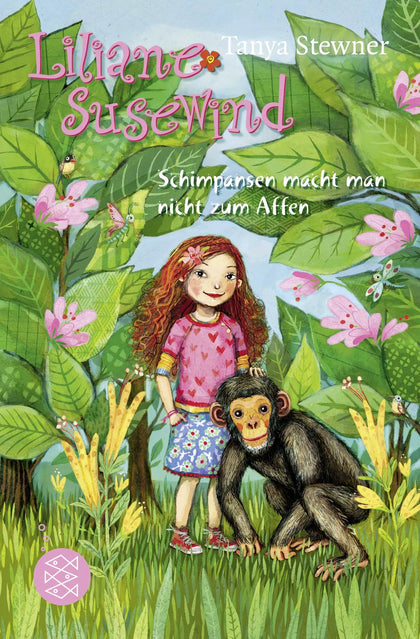 Buchcover von 'Liliane Susewind – Schimpansen macht man nicht zum Affen' - Taschenbuch von Tanya Stewner
