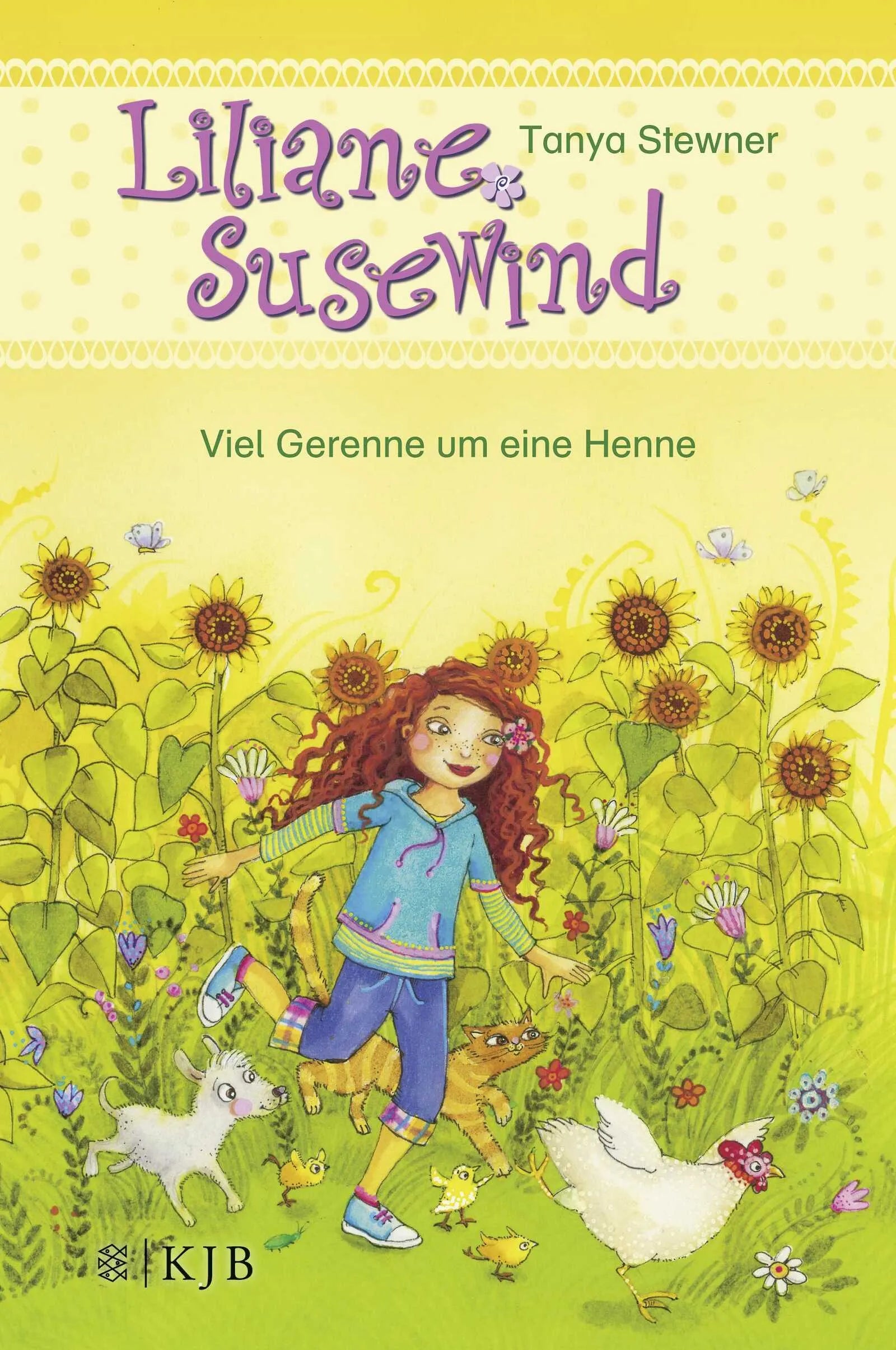 Buchcover von 'Liliane Susewind – Viel Gerenne um eine Henne' - Gebundene Ausgabe von Tanya Stewner