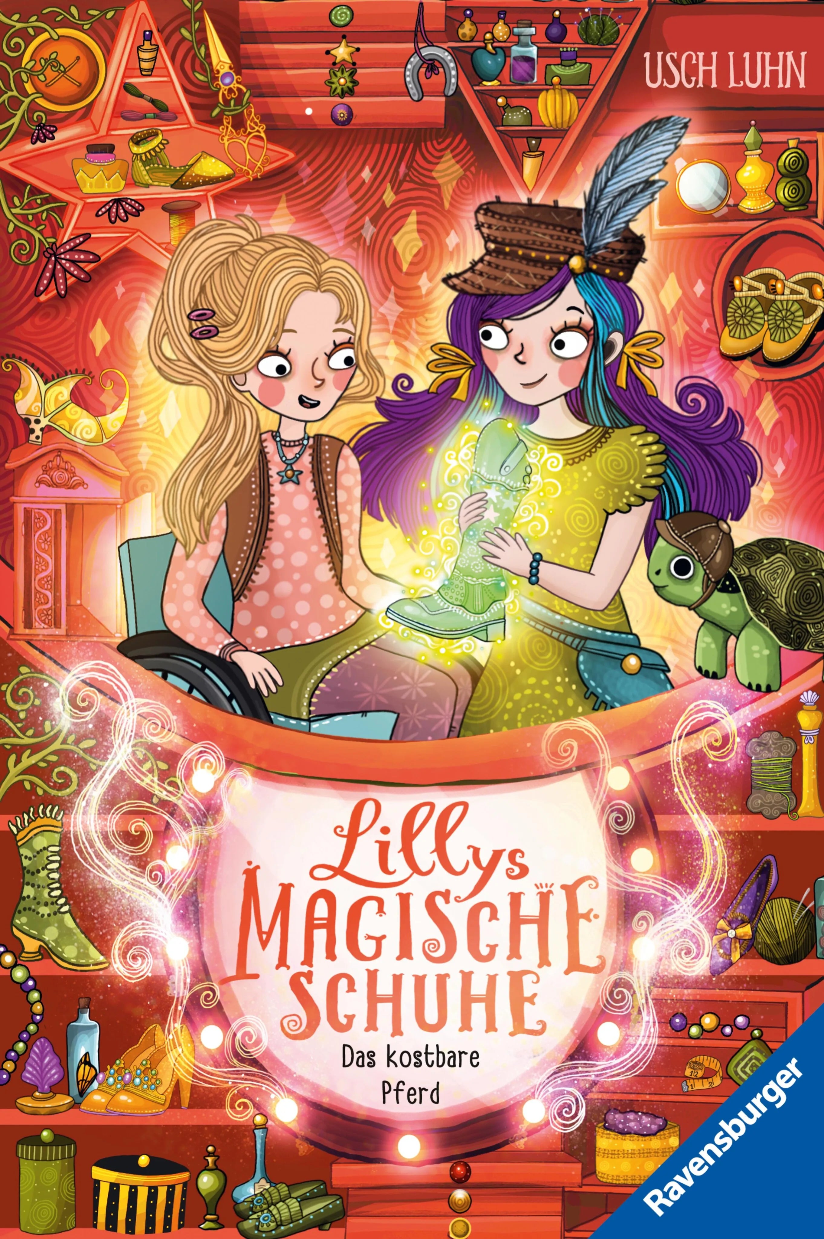 Cover: Lillys magische Schuhe, Band 7 - Das kostbare Pferd (E-Book) von Usch Luhn